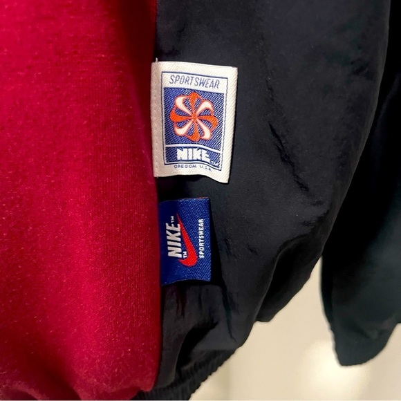 Nike Unisex S Sportswear Pullover Windbreaker Hoodie Oregon USA Color-block NWT - Picture 4 of 12